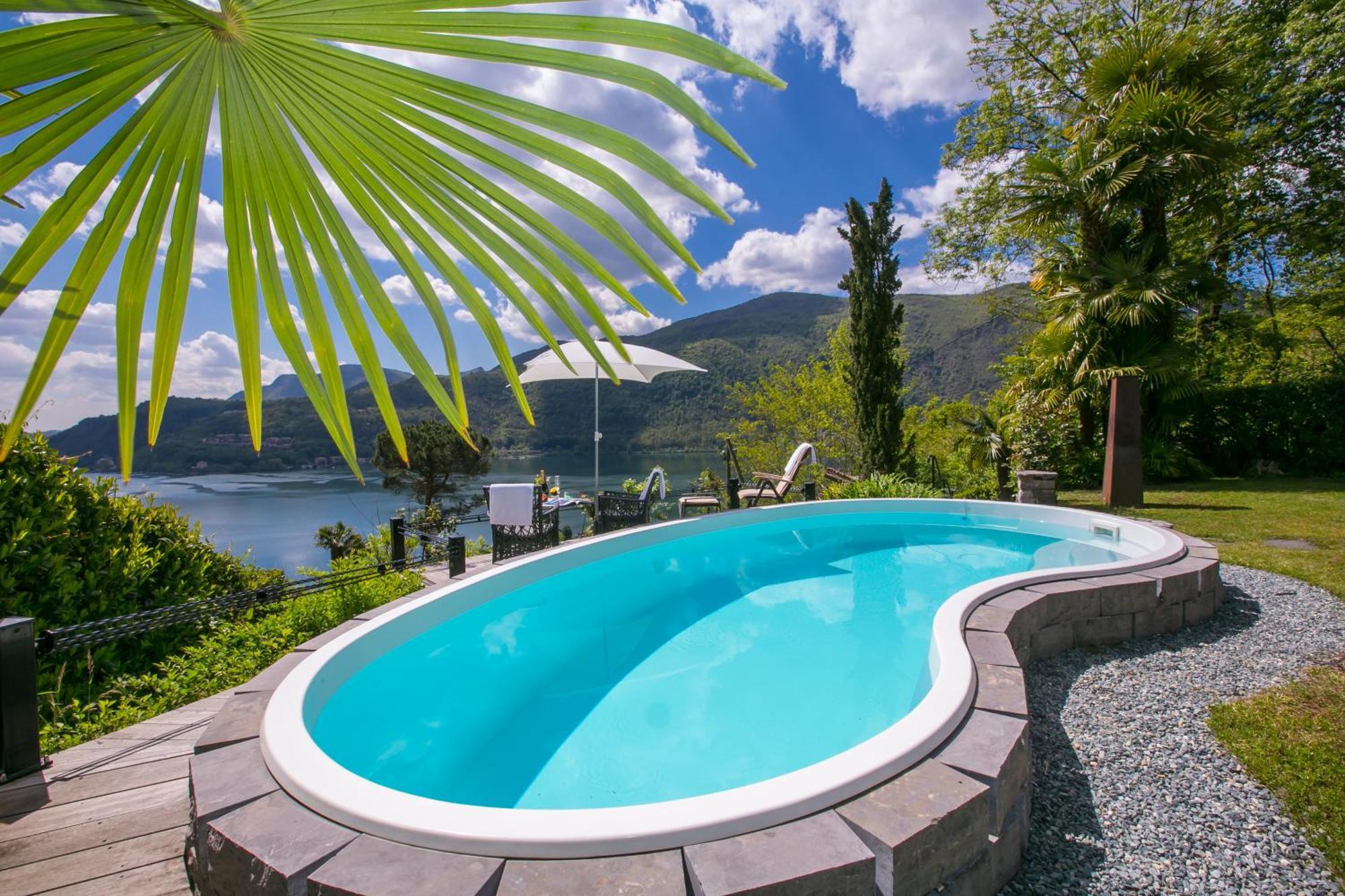 Morcote Magic View - Happy Rentals Luaran gambar